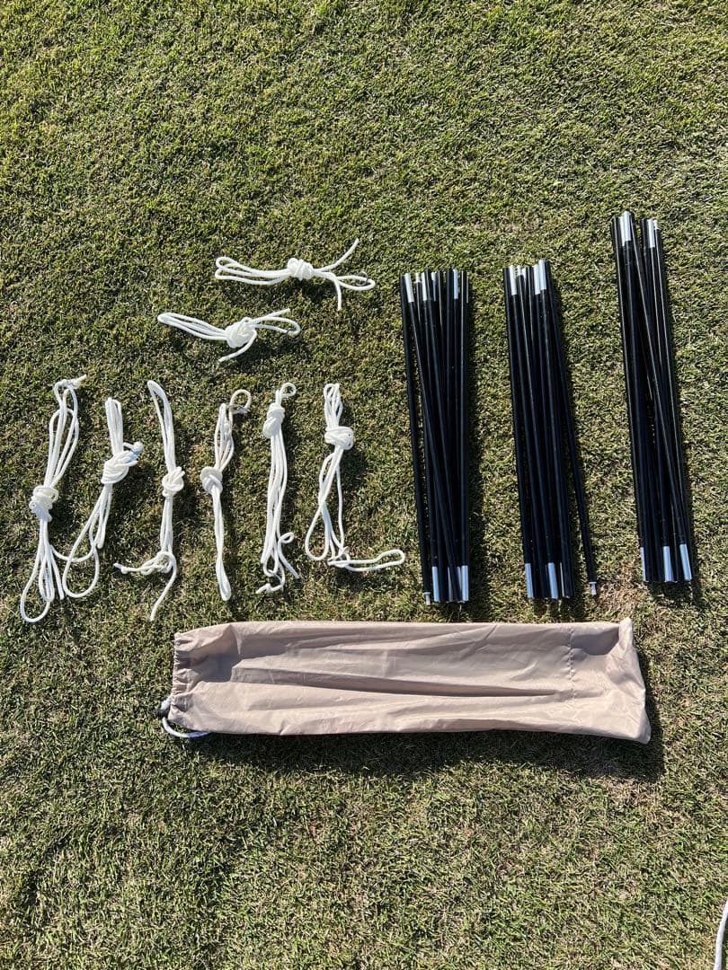 DOD ザ・テント M &ビートルタープ　クロスフレーム式