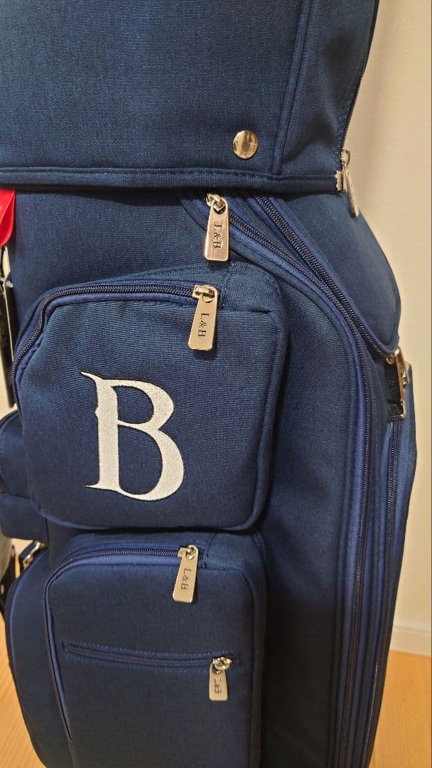 LEE BENEDICTゴルフキャディバッグ ネイビー新品未使用品プレゼント付き