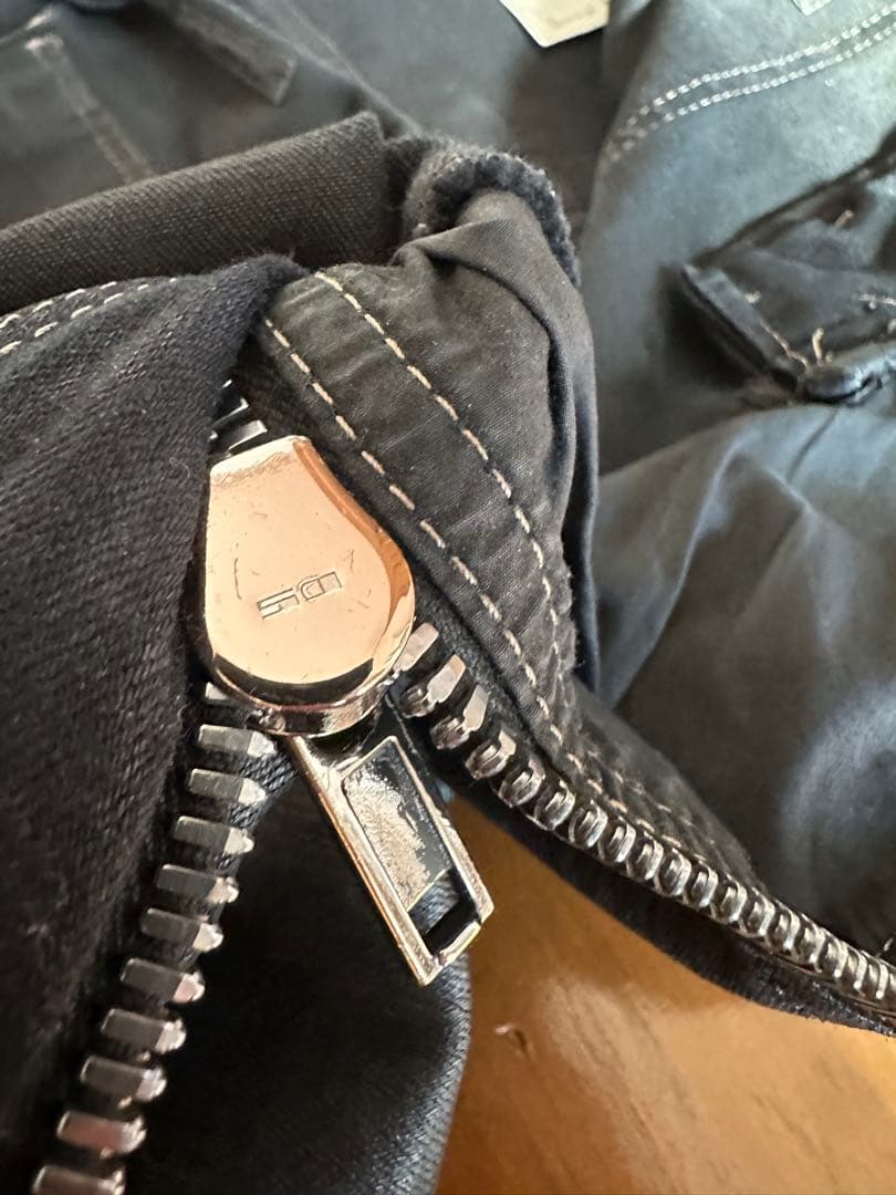 希少‼️美品RickOwens DRKSHDW エアカットSBWコーティングデニム