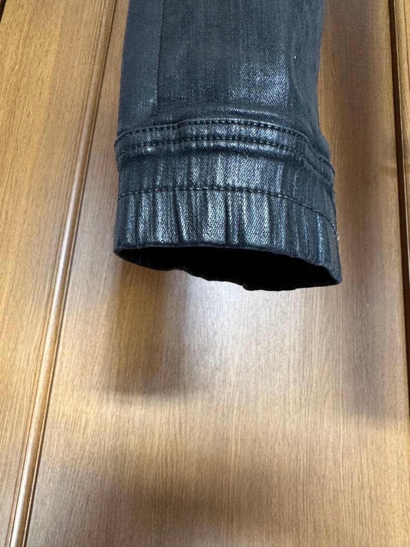 希少‼️美品RickOwens DRKSHDW エアカットSBWコーティングデニム