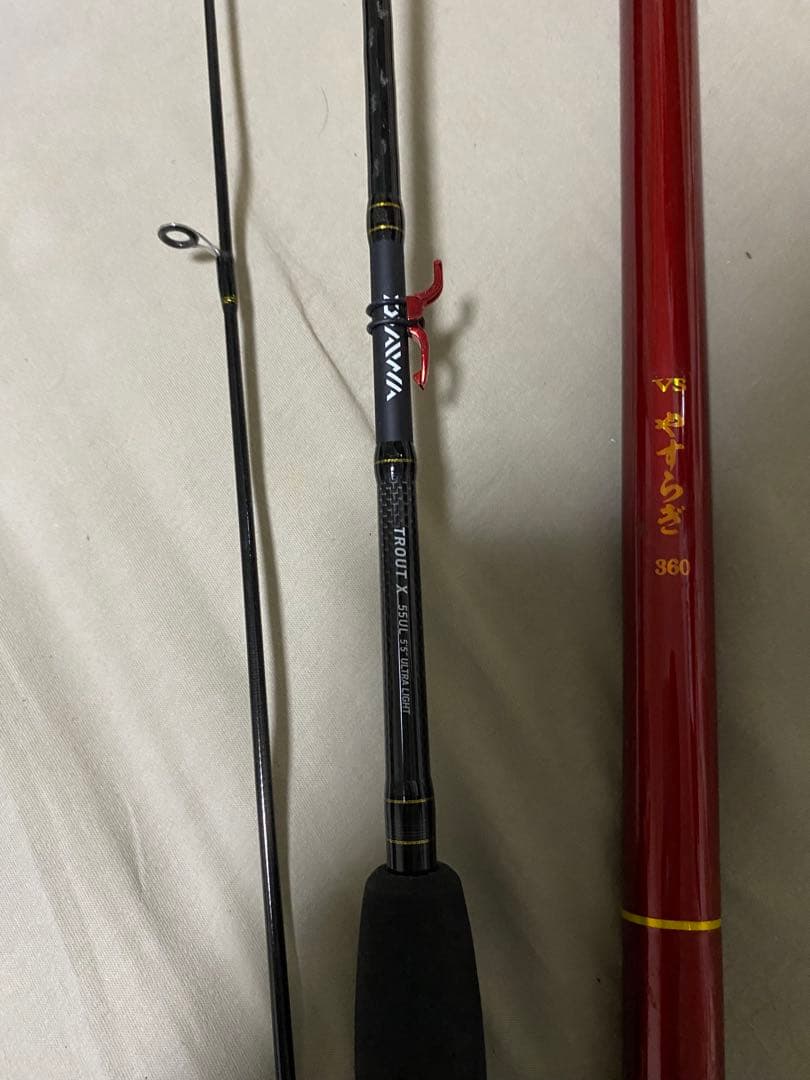 トラウトルアー釣り引退品