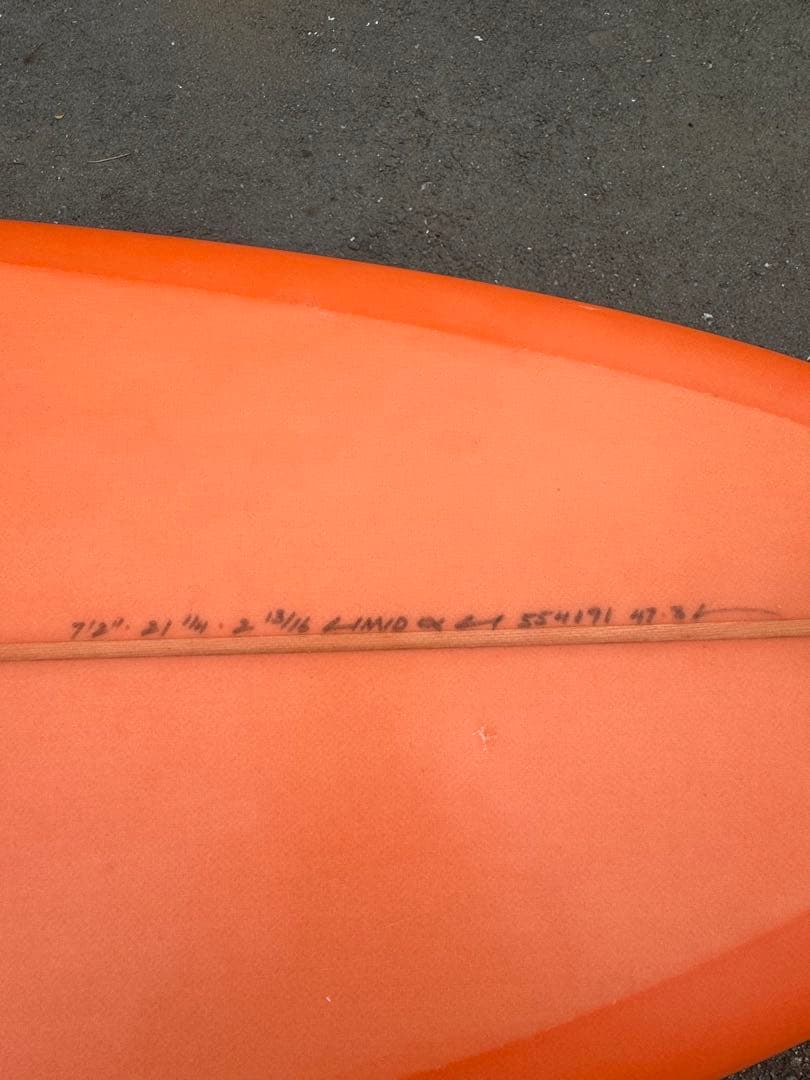 CI Mid 7’2\"専用フィン、ケース付き　配送OK 湘南エリア手渡しも可能