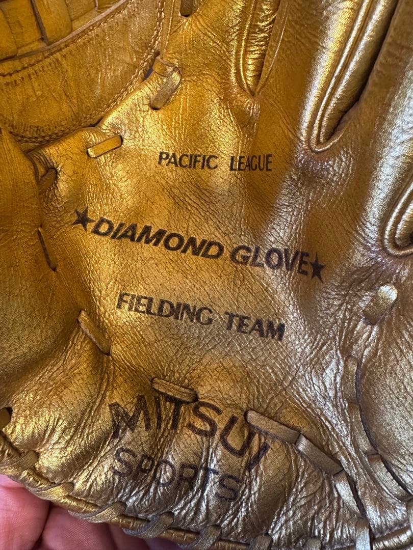 MITSUI SPORTS DIAMOND GLOVE ゴールド