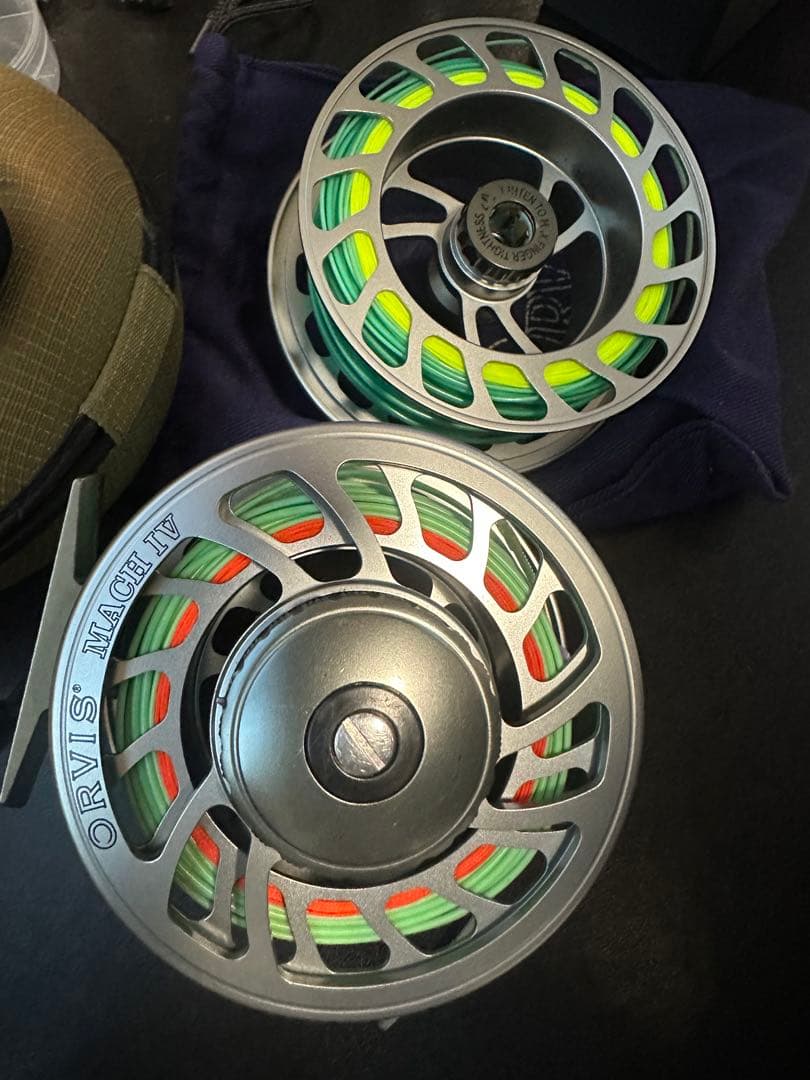 ORVIS MACH IVフライリール マッハ　スペアスプール付