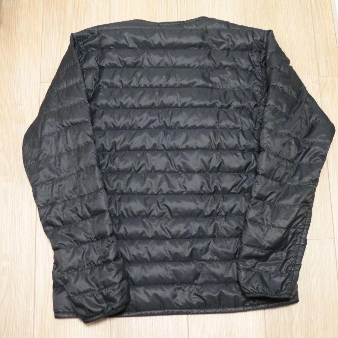 スペリオダウン ラウンドネックジャケット　S　BLACK