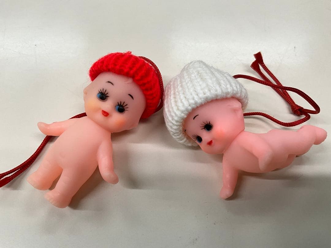 キューピーストラップ 2体セット - メルカリ