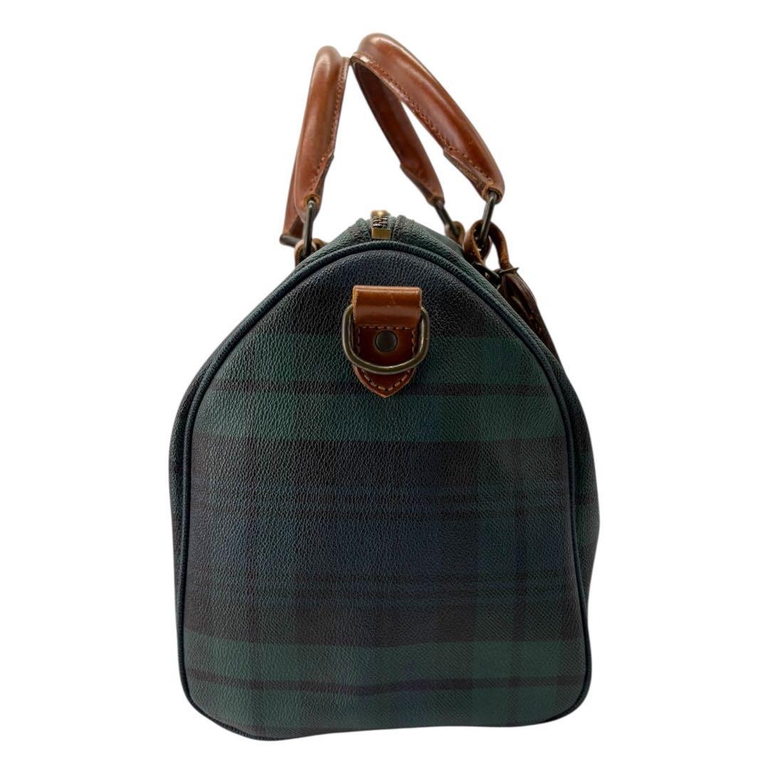 美品 ポロ ラルフローレン 2way ボストンバッグ グリーン 旅行 877