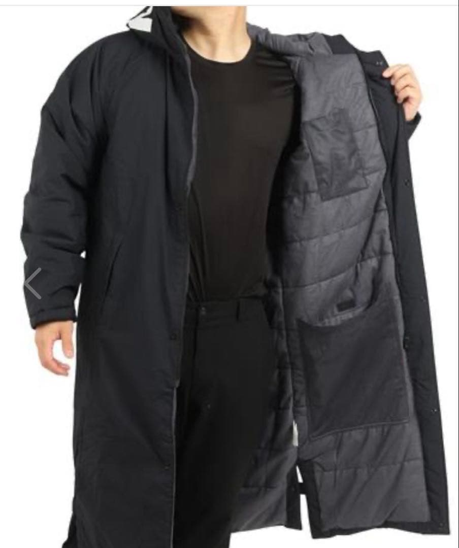 美品　オークリー oakley ベンチコート 黒　ブラック　3L