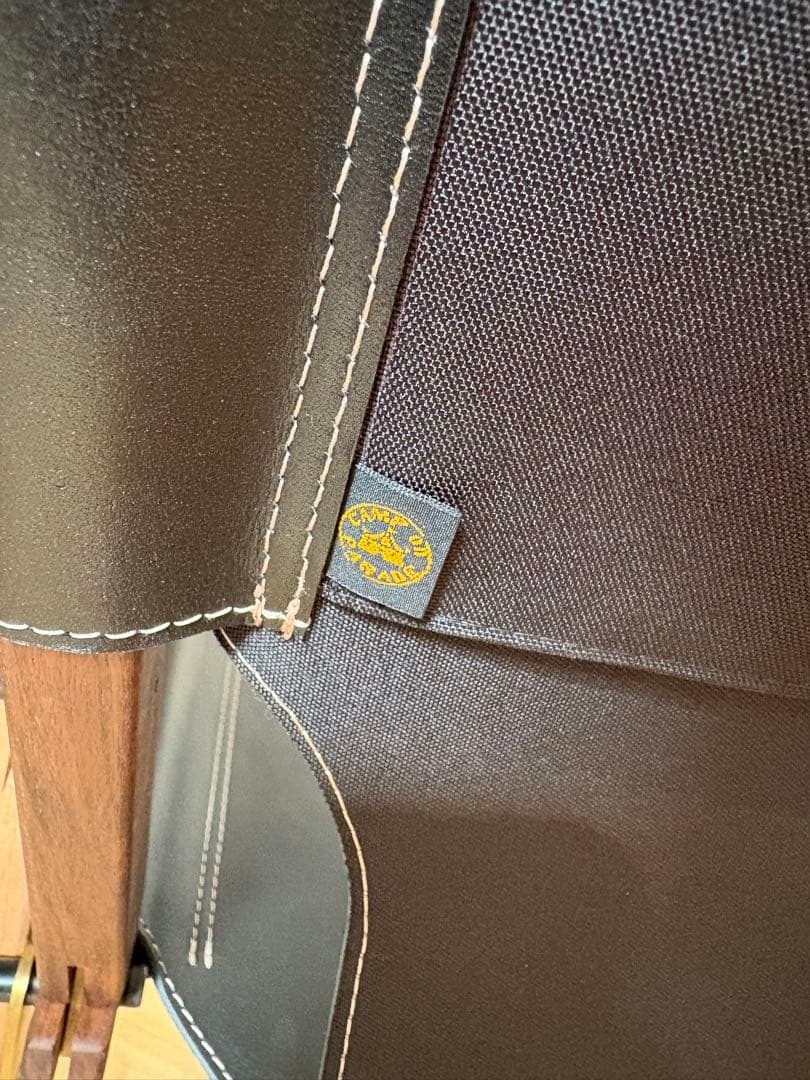 y*5様 新品未使用 コンダクターズチェア ウォールナット レザー ワイド