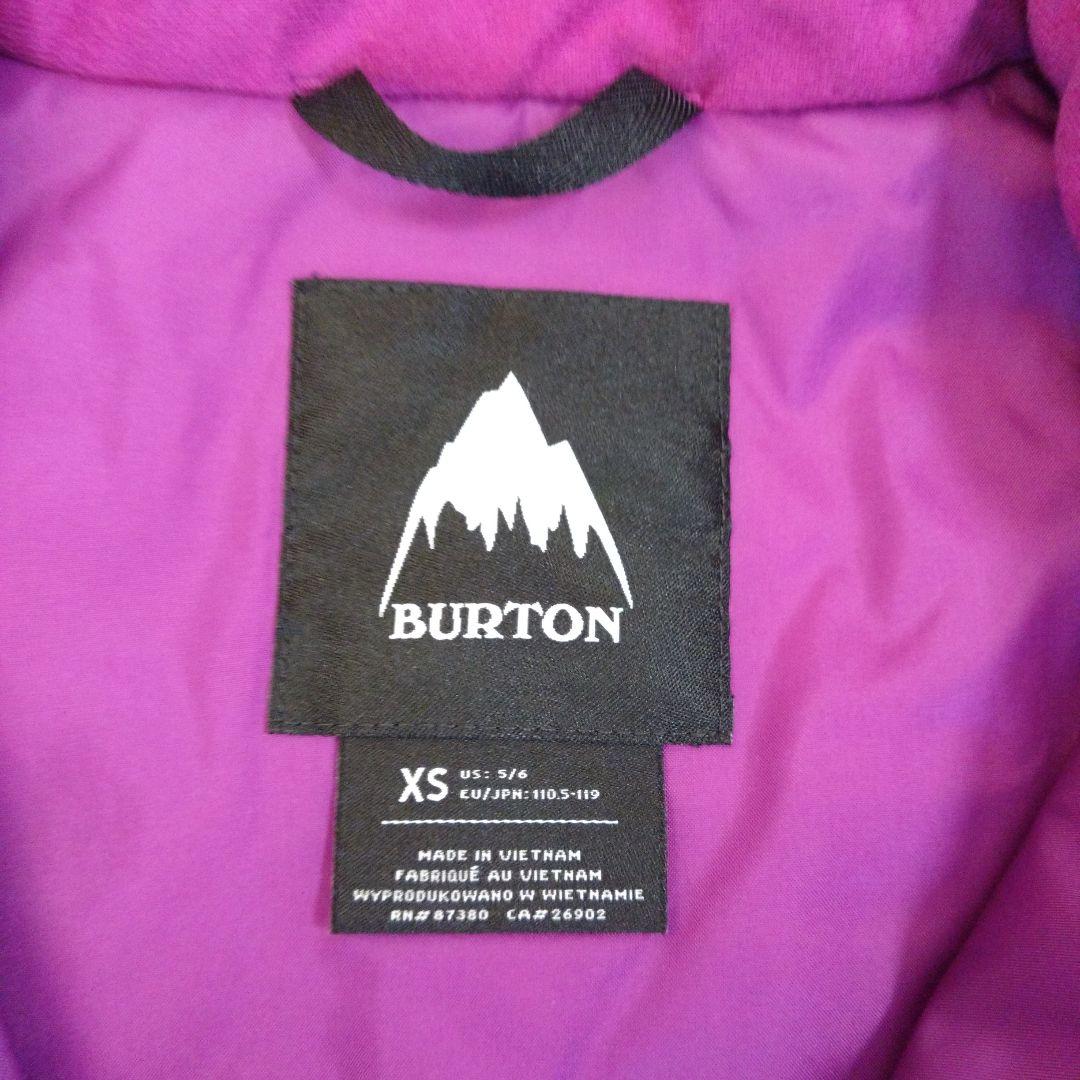 BURTON キッズスノーボードウエア上下 XS 110cm