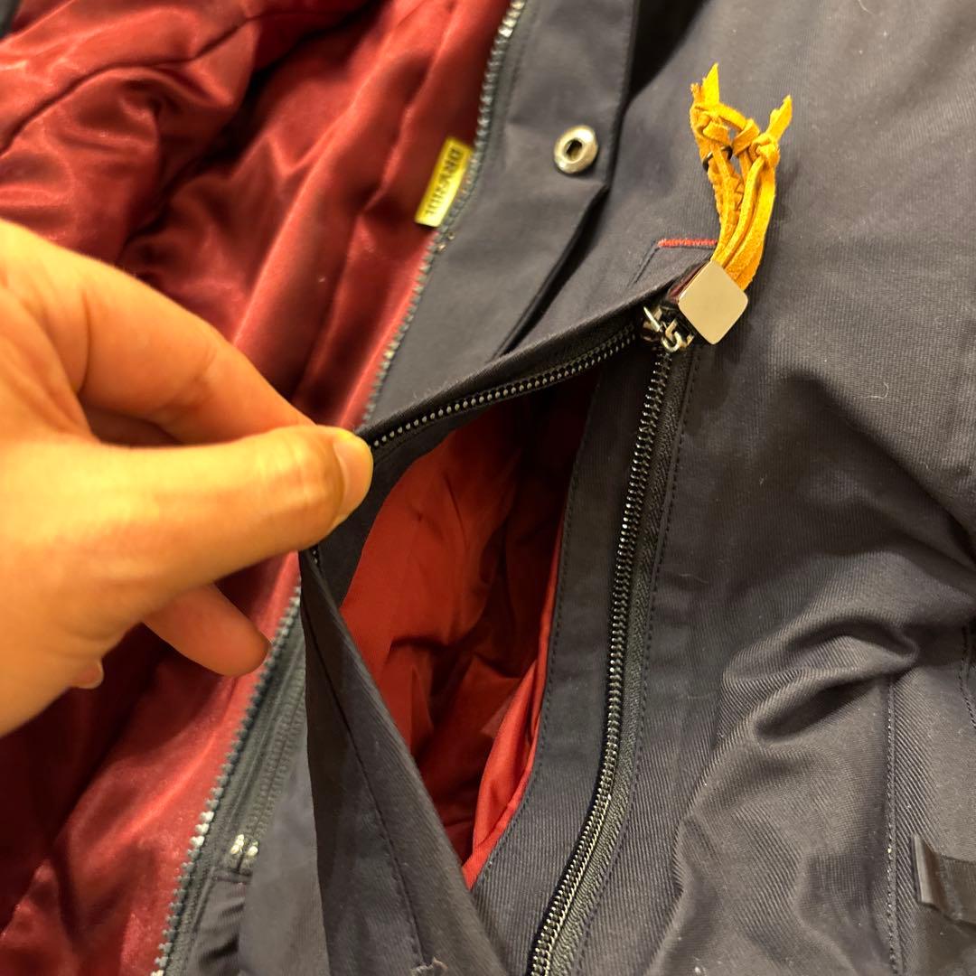 Burton ジャケット レディースウェア　Sサイズ　紺×赤