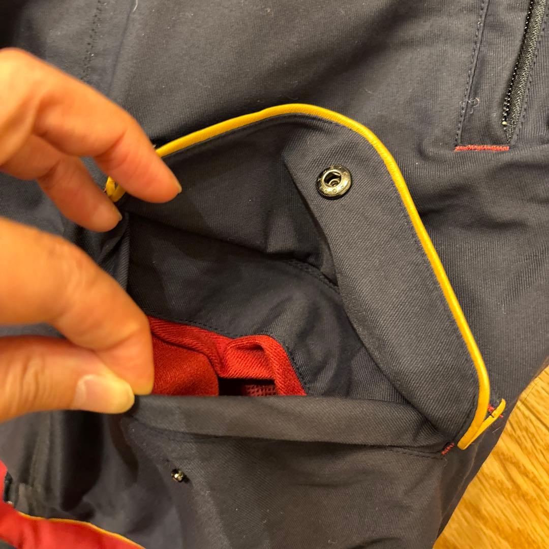 Burton ジャケット レディースウェア　Sサイズ　紺×赤