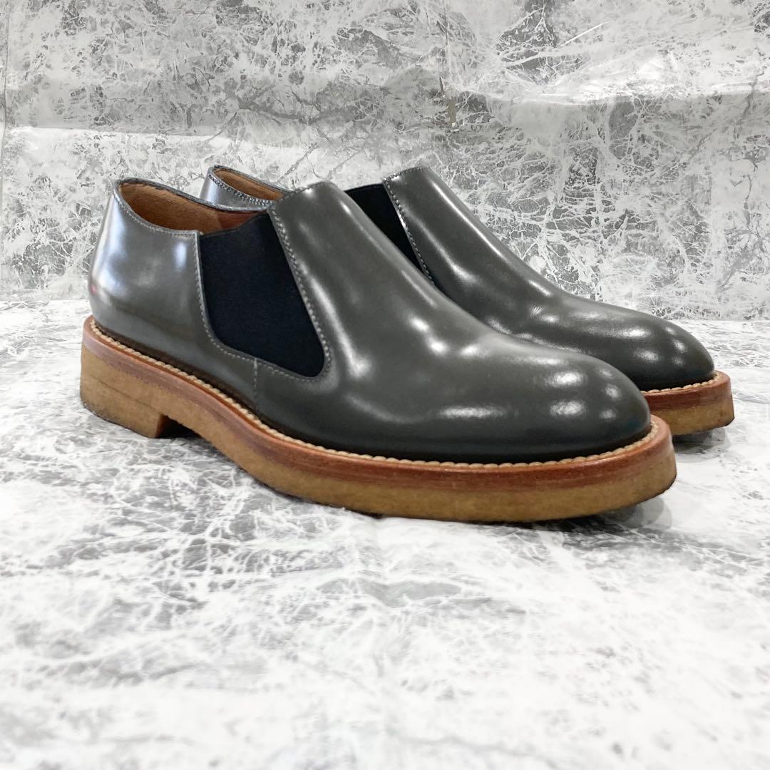 MARNI マルニ ローファー スリッポン 本革 グレー 厚底 革靴 袋付き