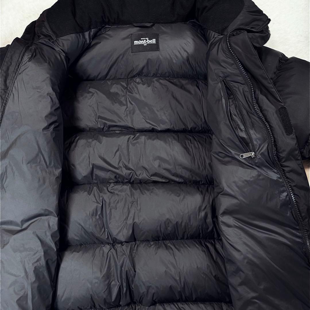 【訳あり美品】MONT-BELL ベンチコート　男性L、女性XL〜3L相当