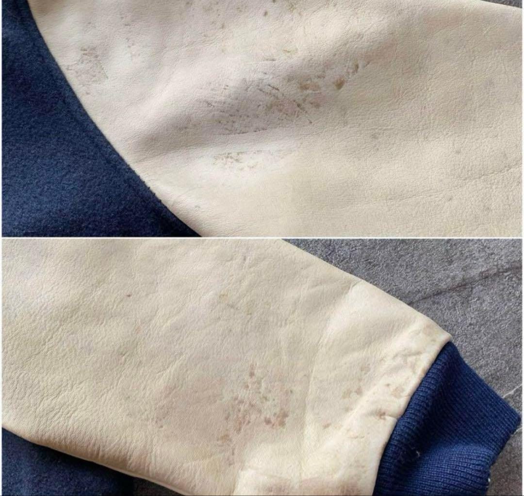 NIKE　USA製　90s　銀タグ　スタジャン　レザー　本革