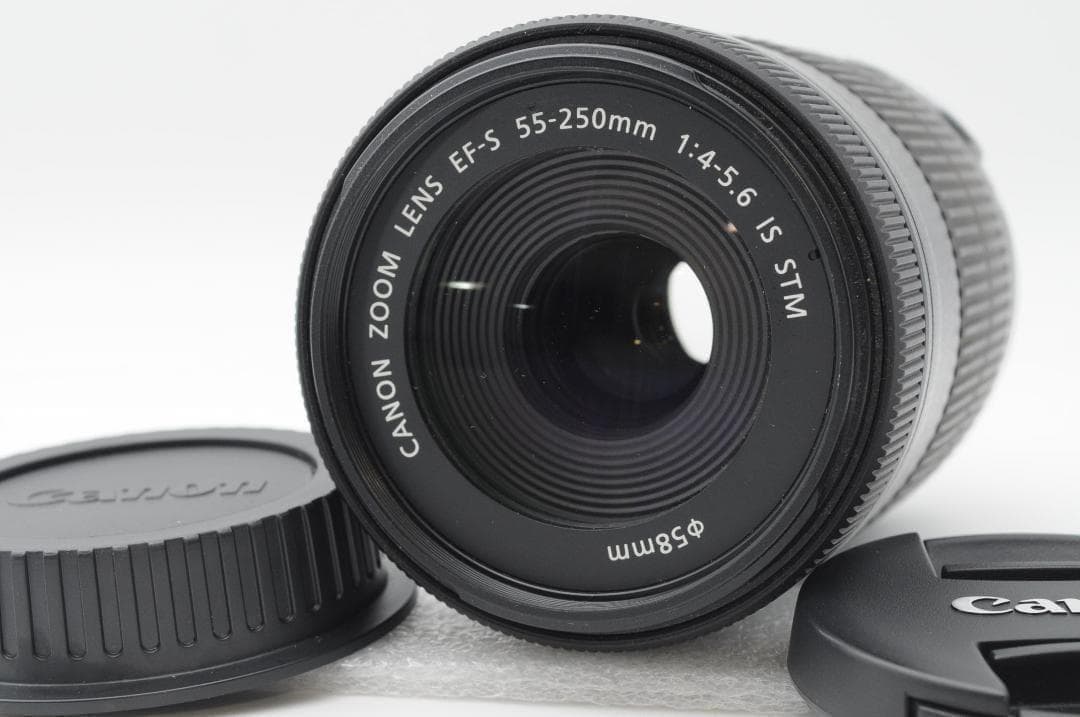 ■新品級③■ Canon EF-S 55-250mm f4-5.6 IS STM