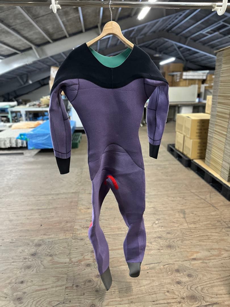 未使用 FLASH PACKER MV ロングチェストジップ セミドライLサイズ