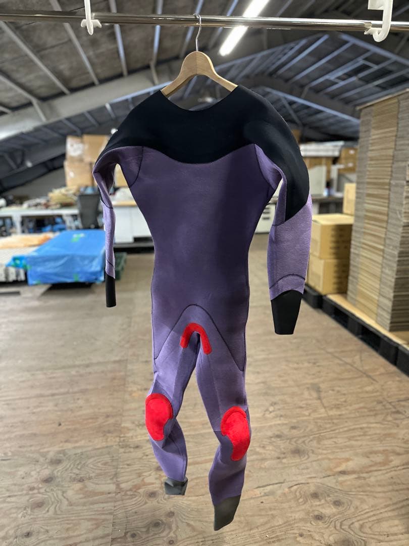 未使用 FLASH PACKER MV ロングチェストジップ セミドライLサイズ