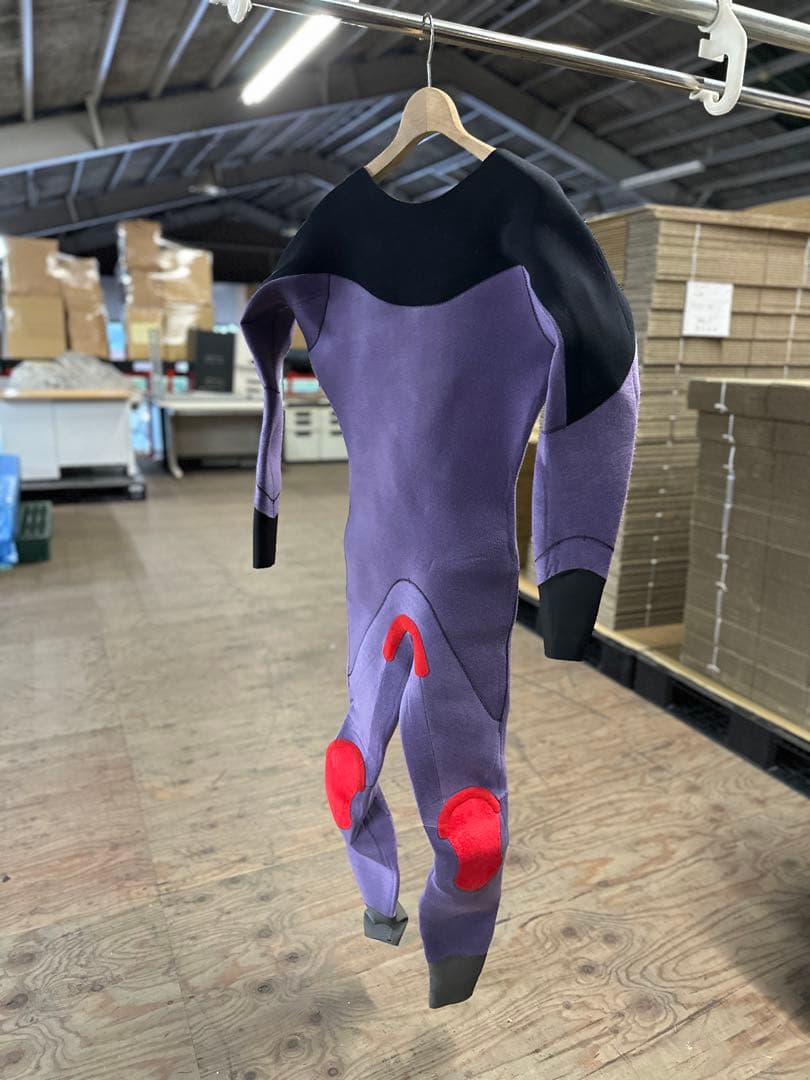 未使用 FLASH PACKER MV ロングチェストジップ セミドライLサイズ