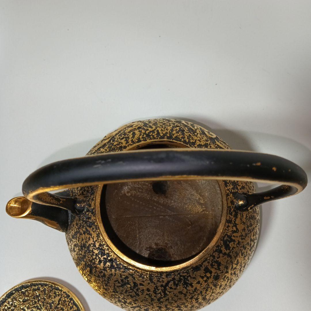 南部岩鋳 純金 純銀着 美濃華林作 鉄瓶 - メルカリ