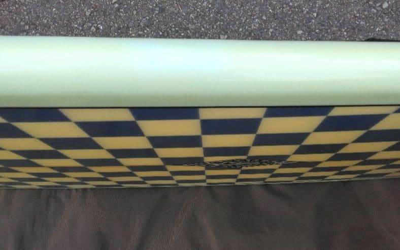 SURFBOARDS devotion チェッカーパターン サーフボード ロング