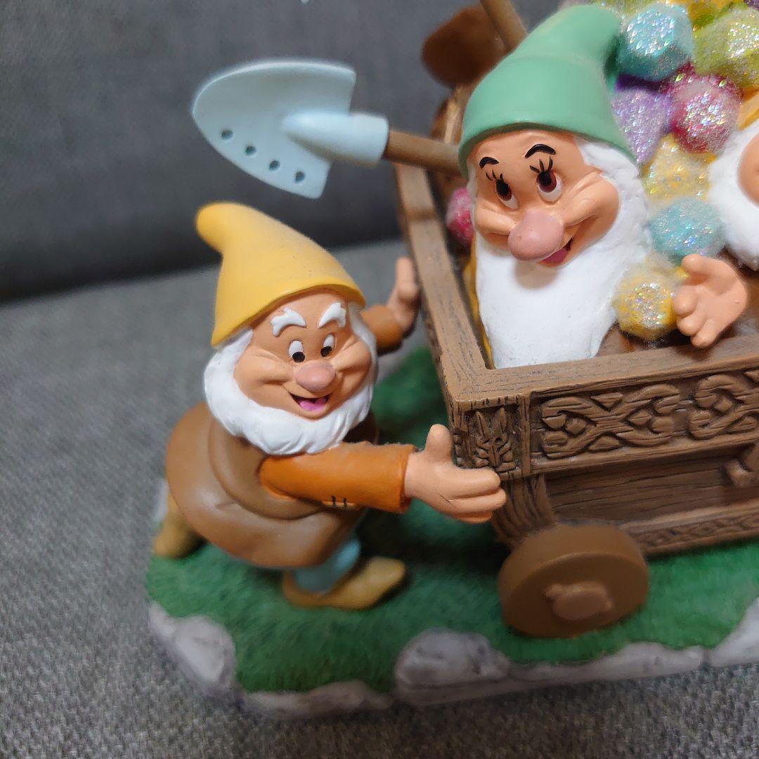 4*i様 ディズニーストア 白雪姫 7人の小人　トロッコ ジュエリースタンド　小
