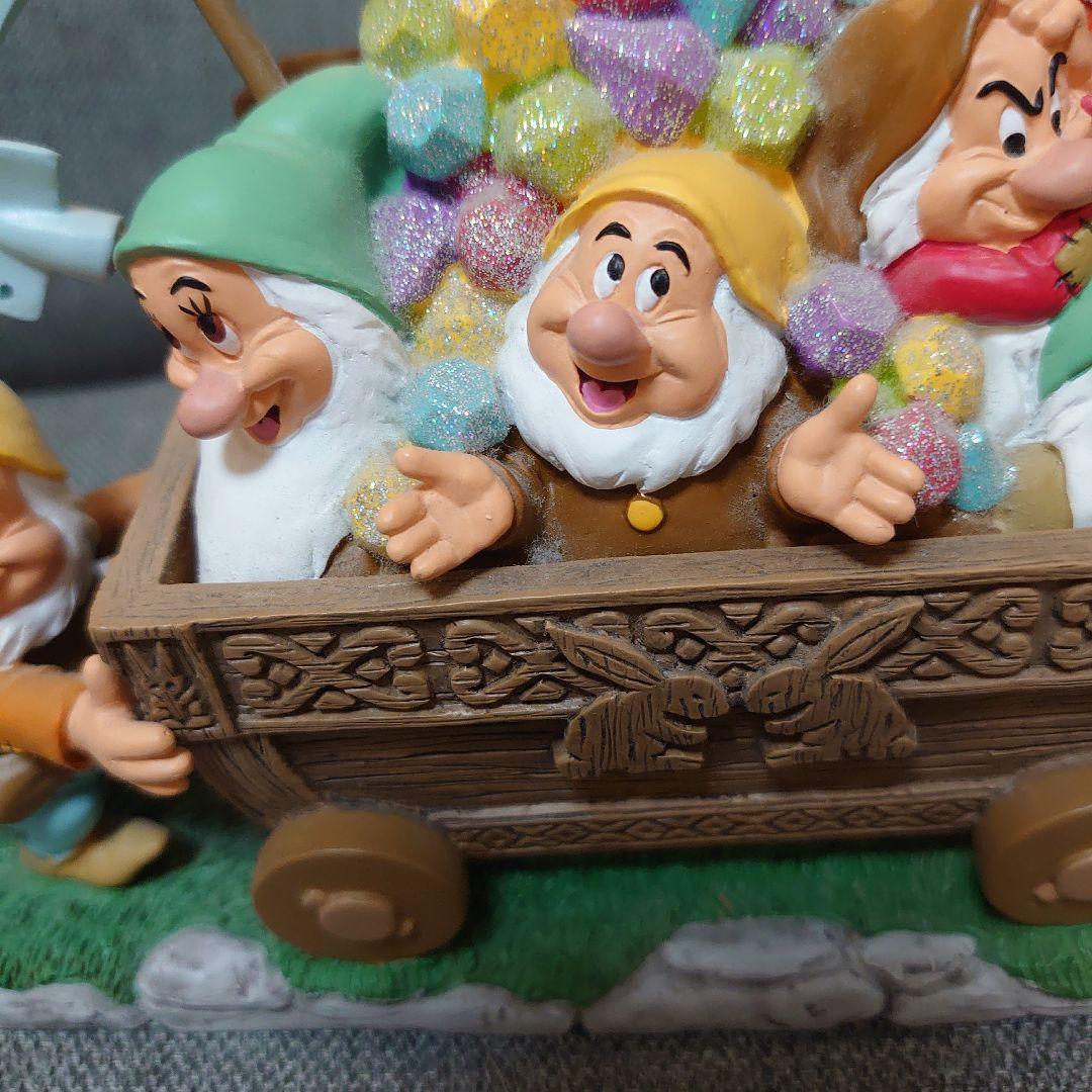 4*i様 ディズニーストア 白雪姫 7人の小人　トロッコ ジュエリースタンド　小