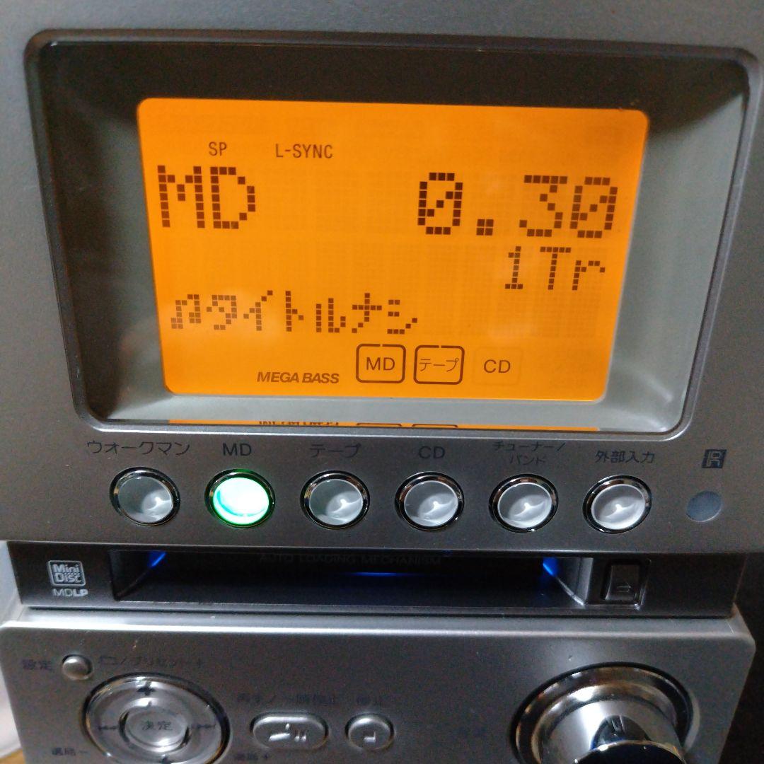 SONY ソニー　CMT-M35WM（ HCD-M35WM）ミニコンポ シルバー