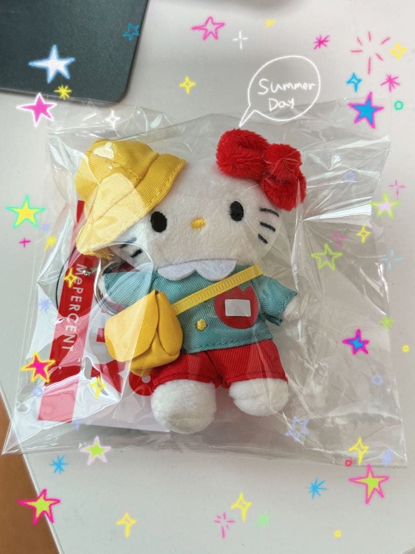 新品 me%ローリーズファームハローキティ キーホルダー 幼稚園 - メルカリ
