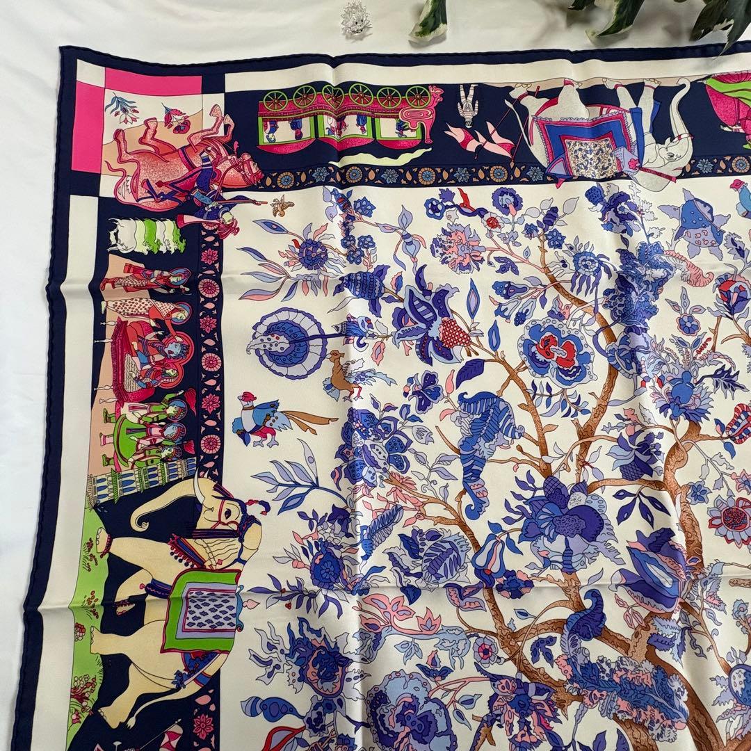 エルメス　カレ９０　眩惑のインド