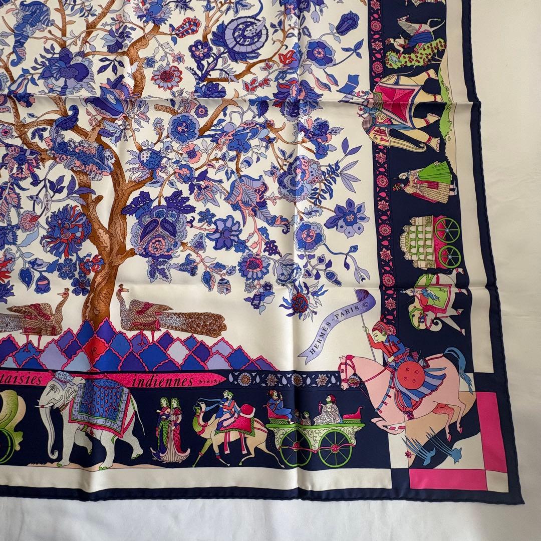 エルメス　カレ９０　眩惑のインド