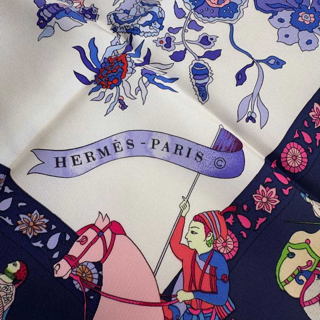 エルメス　カレ９０　眩惑のインド