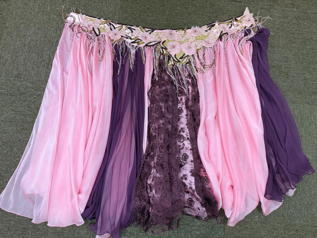 【お値下げ！】Bella ピンク衣装 ベリーダンス衣装