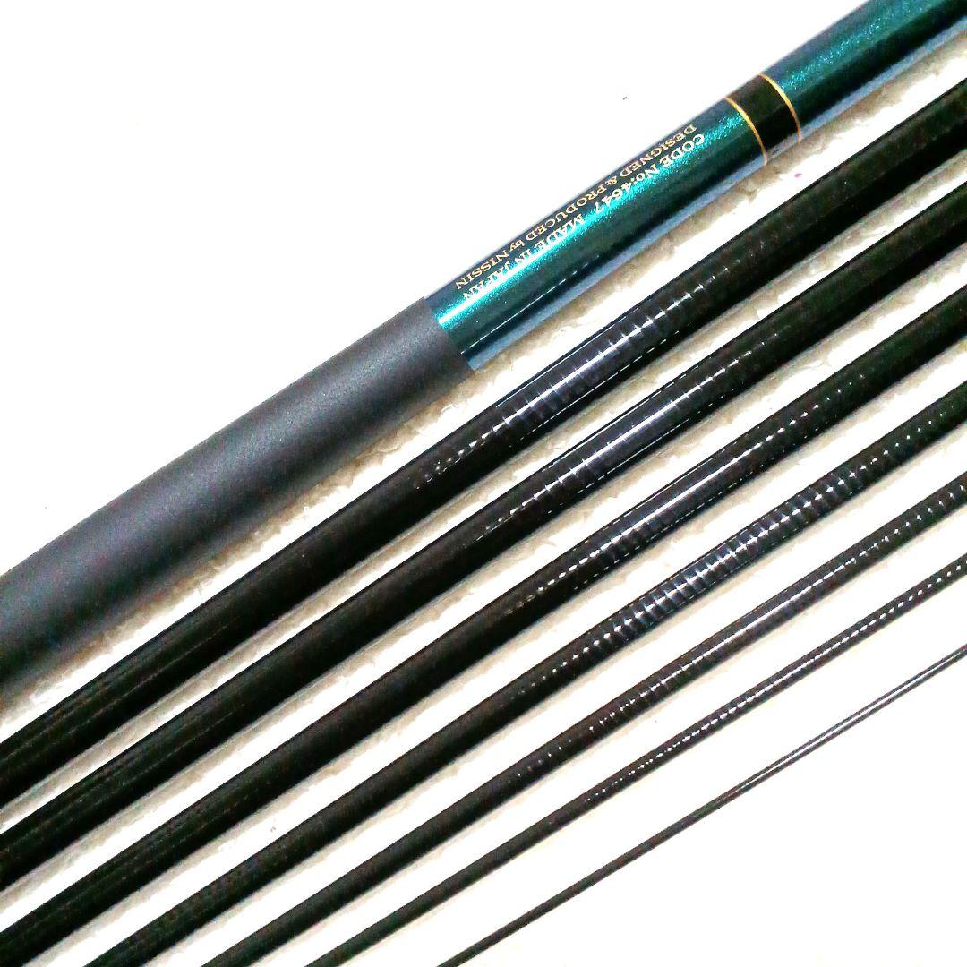 軽極 ハゼ 硬式 カーボン 日本製 万能竿 ハエ竿 渓流竿 タナゴ竿 鮒竿 和竿