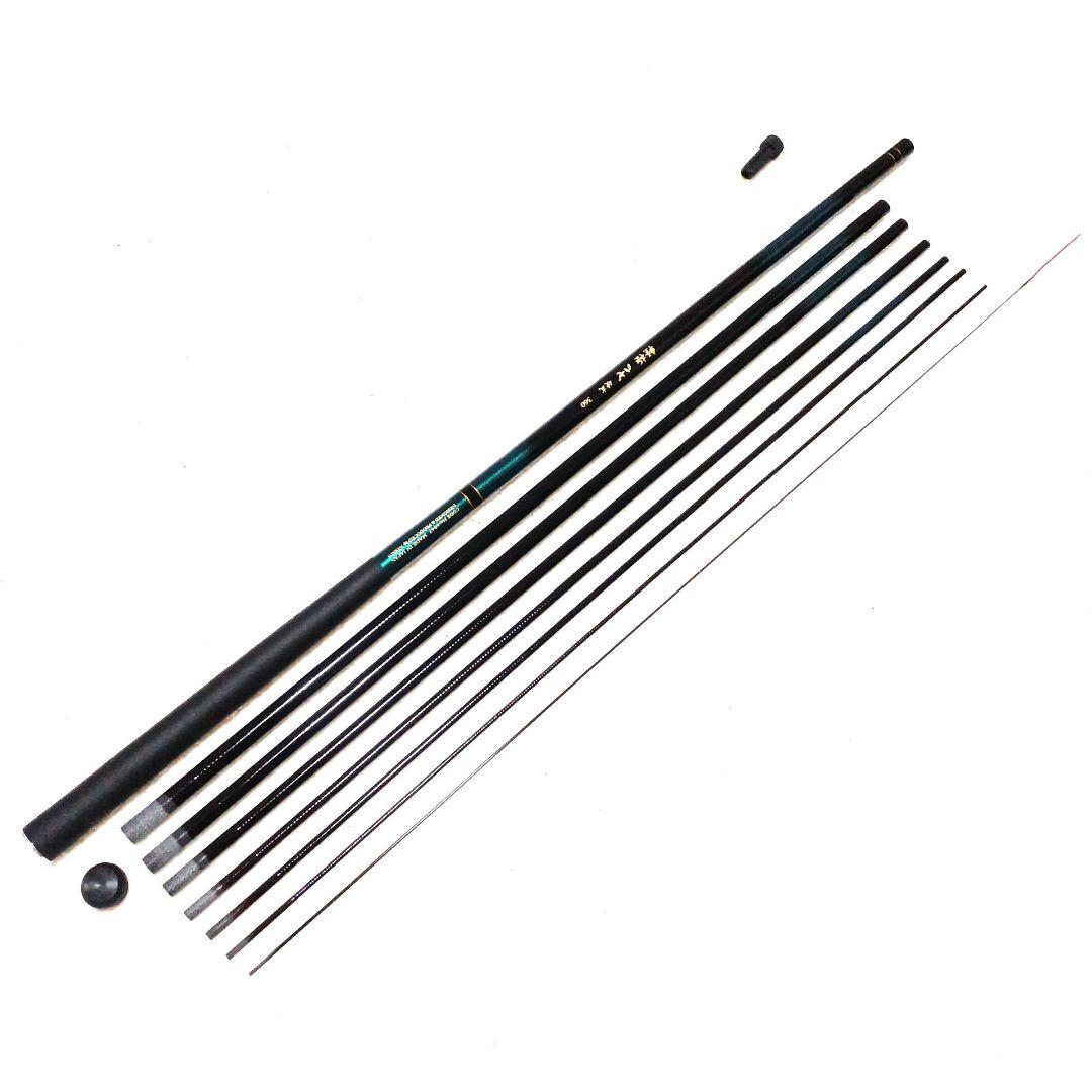 軽極 ハゼ 硬式 カーボン 日本製 万能竿 ハエ竿 渓流竿 タナゴ竿 鮒竿 和竿