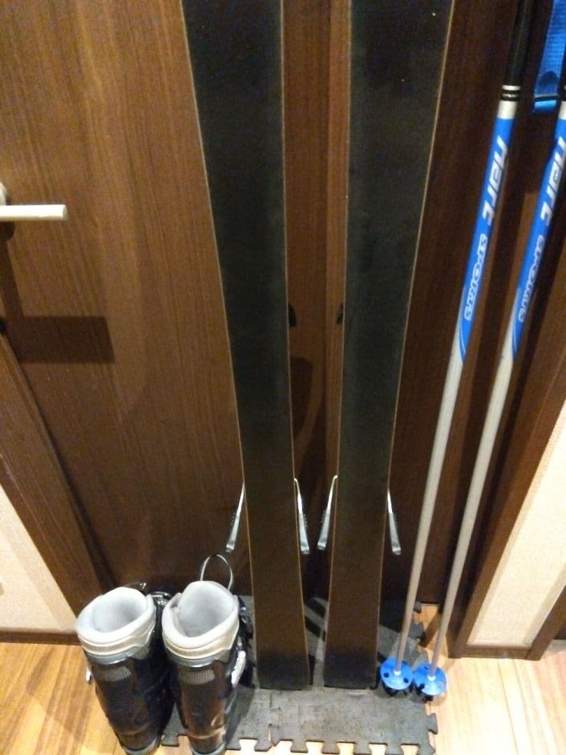 程度良好❗️COMP 学生・男女兼用/スキーセット・メンテ・WAX済み✔