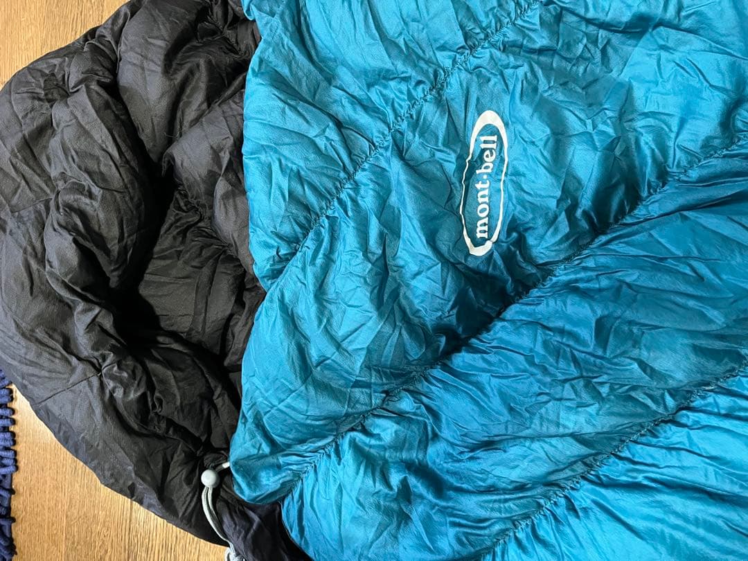 mont-bell ダウンシュラフ 3つ
