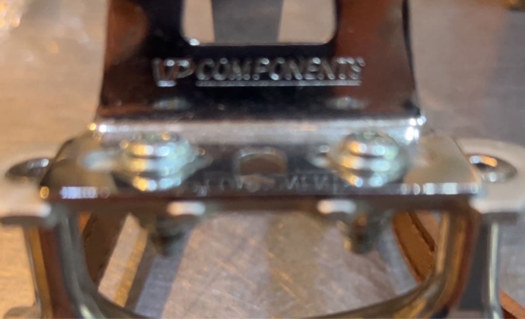 ヨーロッパ購入 クラシックペダル レトロ ヴィンテージ トゥークリップ