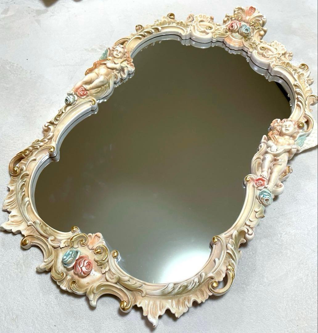 ロココ調ミラー　大型