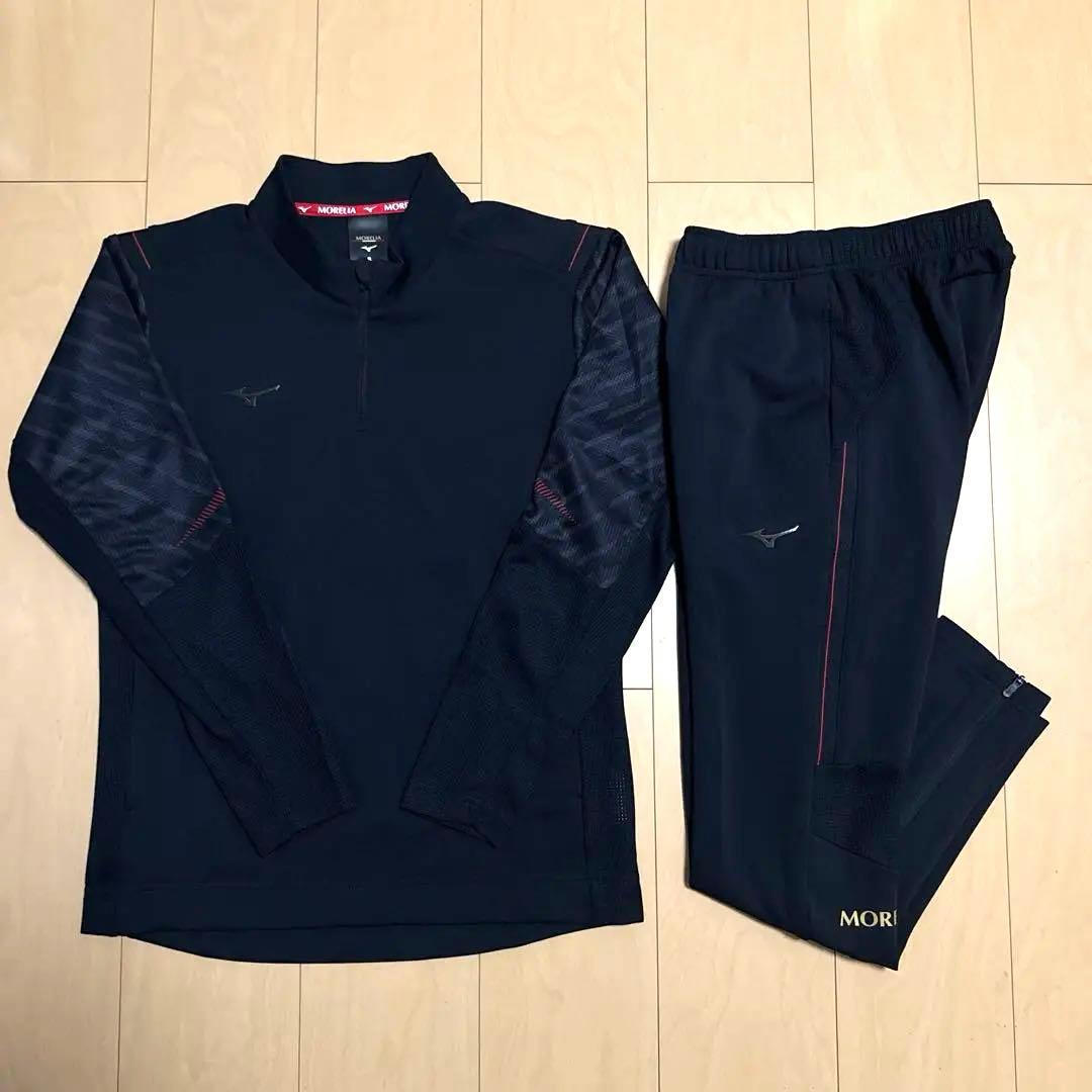 【美品】 MIZUNO ミズノ MORELIA モレリア ジャージ上下セット Ｓ