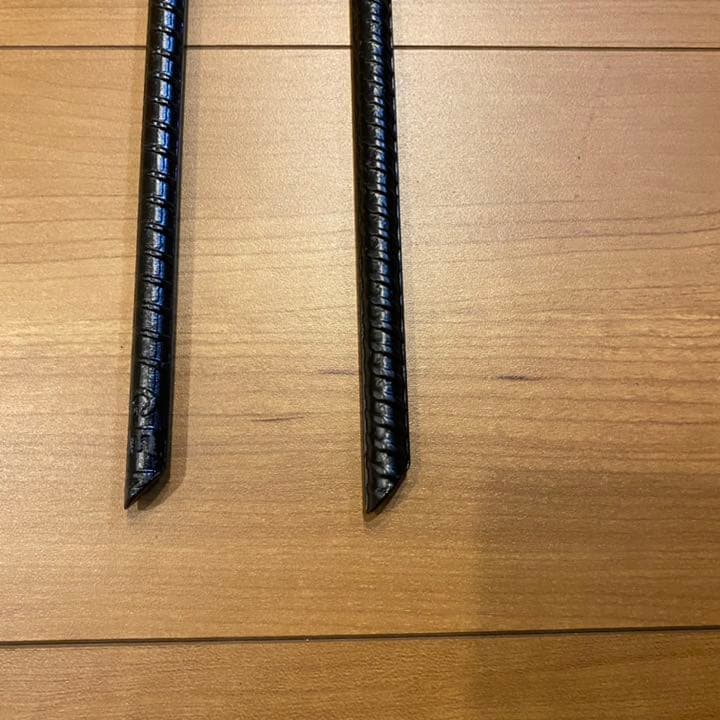 GRIP スチール製杭18インチ5本+2本(類似品)46cm