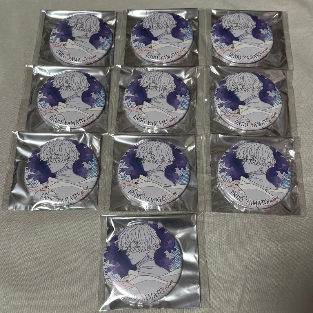 11/19まで ウィンブレ 棪堂哉真斗 原作コマ 缶バッジ 2個セット