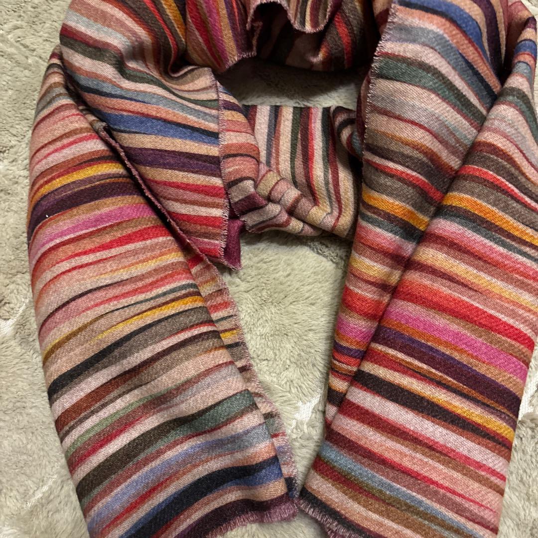 Paul Smith ストライプ マフラー