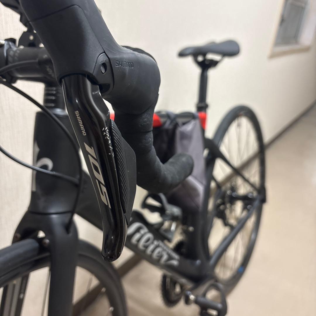 Wilier カーボンロードバイク DI2自動変速グレー/レッド