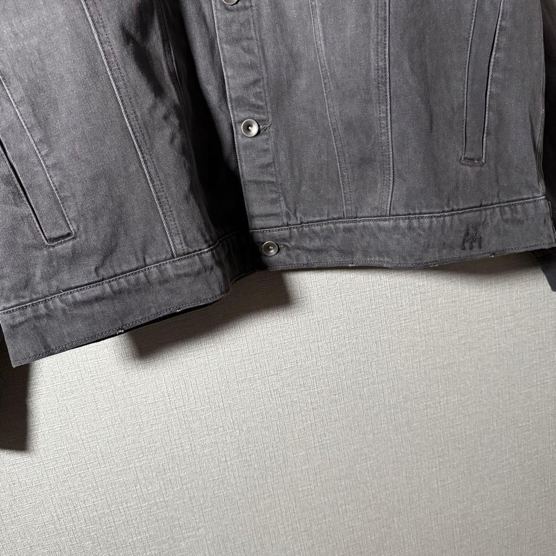 【タグ付】香港ディズニー ファンタジア ヴィンテージ加工 デニムジャケット XL