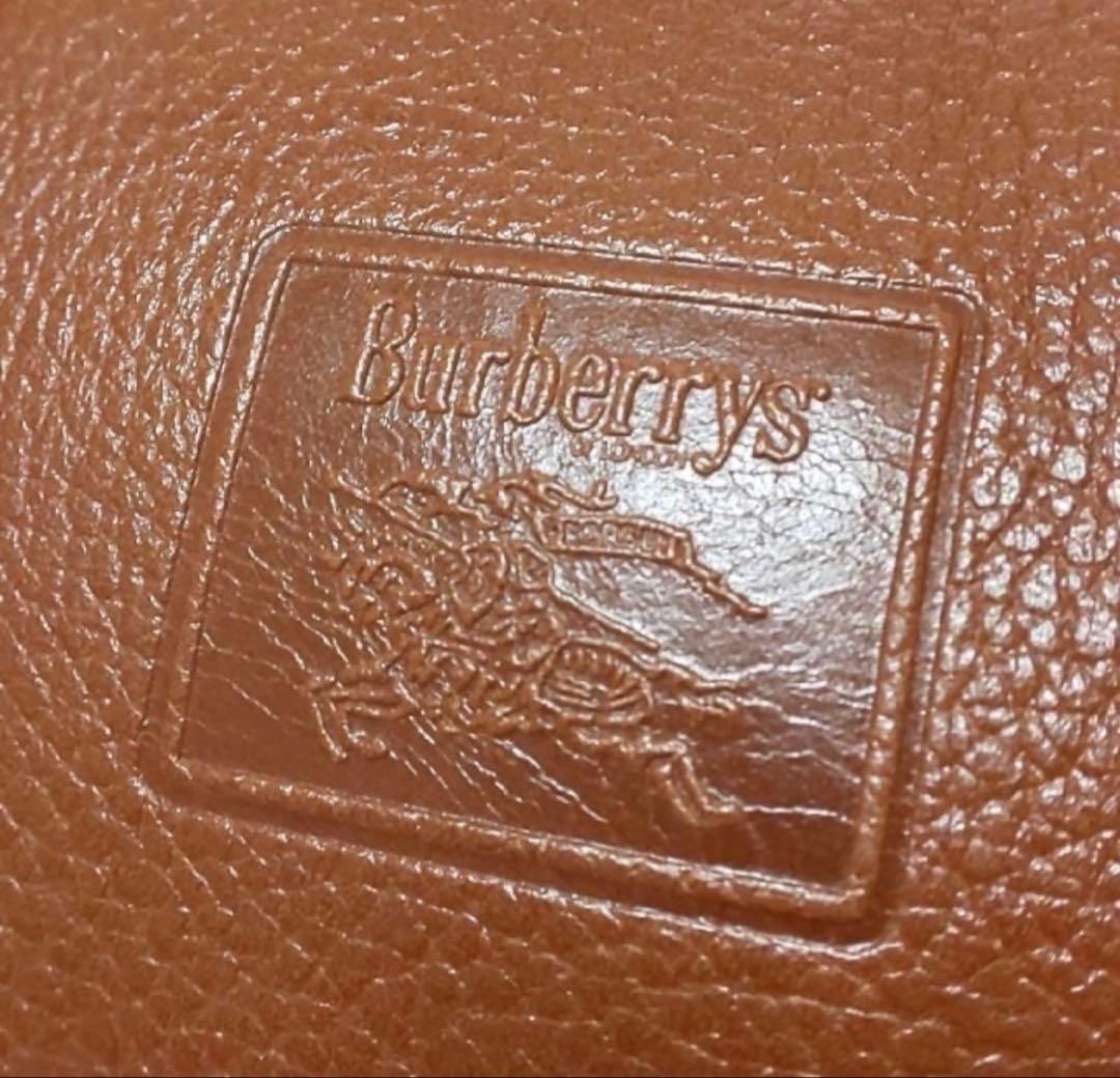 Burberrys ミニボストンバッグ ブラウン