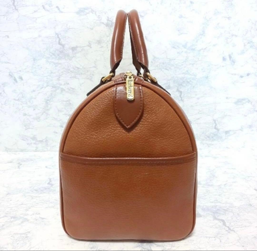 Burberrys ミニボストンバッグ ブラウン