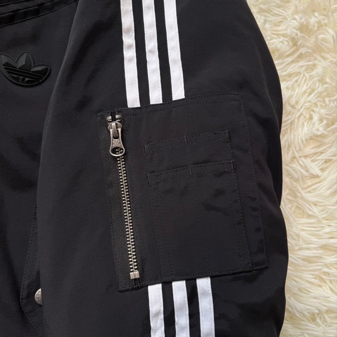 adidas NEW PAD JKT MA-1 ボンバージャケット ダブルジップ