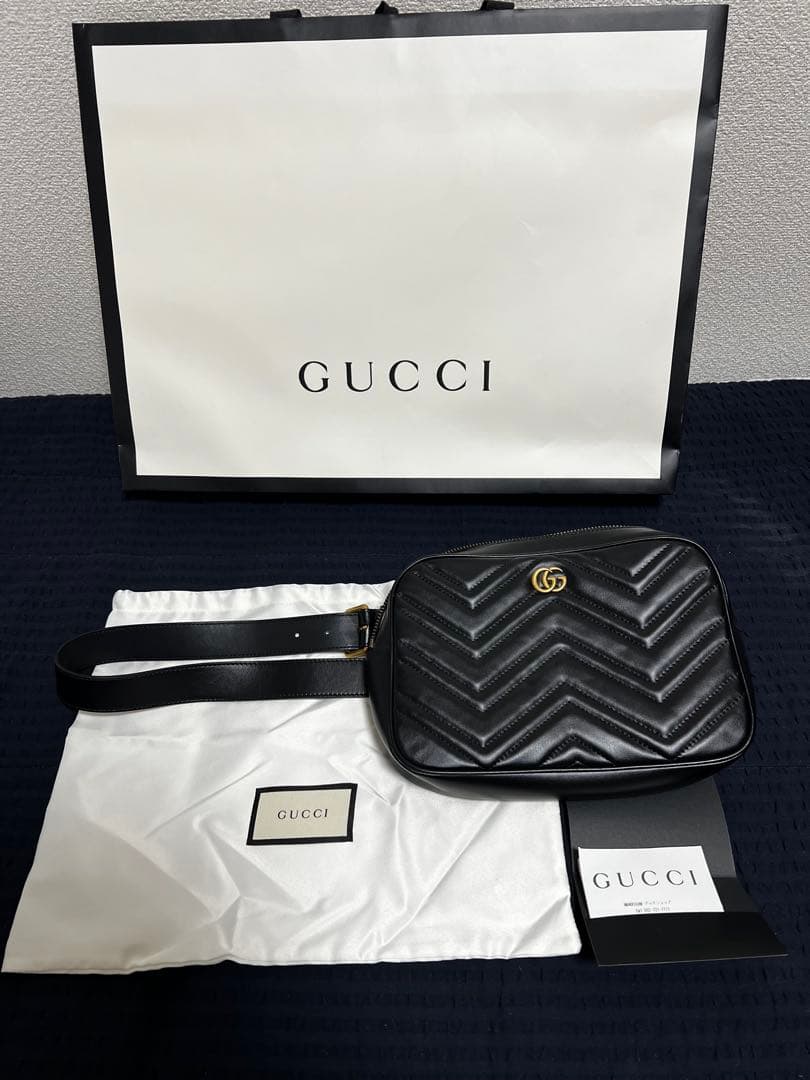 GUCCI ボディバッグ ブラック