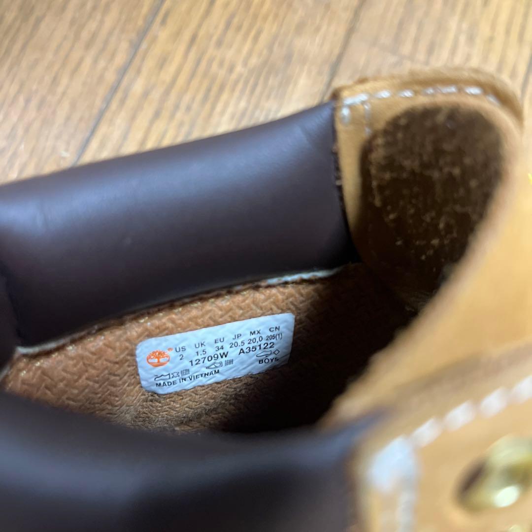 Timberland イエローブーツ　男女兼用